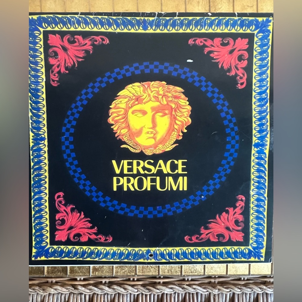 RARE 1994 made in America Versace calendar bag shoes wallet belt fragrance